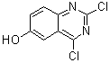 structure of CAS# 464927-05-7, 2,4-Dichloro-6-quinazolinol