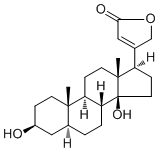 Uzarigenin molecular structure (CAS 466-09-1)