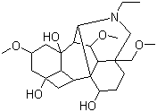 Bullatine B molecular structure (CAS 466-26-2)