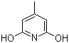 2,6-Dihydroxy-4-methylpyridine molecular structure (CAS 4664-16-8)