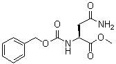 N-Benzyloxycarbonylasparagine methyl ester molecular structure (CAS 4668-37-5)