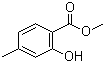 4-甲基水杨酸甲酯分子结构 (CAS 4670-56-8)