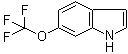 structure of CAS# 467451-91-8, 6-Trifluoromethoxy-1H-indole