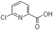 6-Chloropicolinic acid molecular structure (CAS 4684-94-0)
