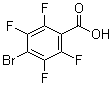 4-Bromo-2,3,5,6-tetrafluorobenzoic acid molecular structure (CAS 4707-24-8)