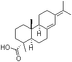 新枞酸分子结构 (CAS 471-77-2)