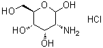 2-Amino-2-deoxy-D-allopyranose hydrochloride molecular structure (CAS 4710-95-6)