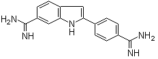4',6-Diamidino-2-phenylindole molecular structure (CAS 47165-04-8)