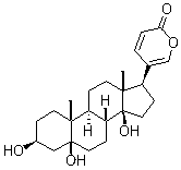 Telocinobufagin molecular structure (CAS 472-26-4)