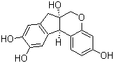 巴西苏木素分子结构 (CAS 474-07-7)