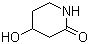 4-Hydroxypiperidin-2-one molecular structure (CAS 476014-76-3)