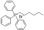 structure of CAS# 4762-26-9, n-Hexyltriphenylphosphonium bromide;1-Hexyltriphenylphosphonium bromide; NSC 151420; TP 6