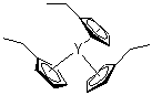 Tris(ethylcyclopentadienyl)yttrium molecular structure (CAS 476364-59-7)