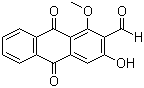 Damnacanthal molecular structure (CAS 477-84-9)