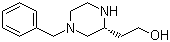 (S)-4-(Phenylmethyl)-2-piperazineethanol molecular structure (CAS 477220-33-0)