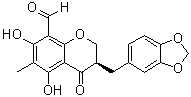 structure of CAS# 477336-75-7, Ophiopogonanone C;(R)-Ophiopogonanone C; 8-Formylophiopogonanone A