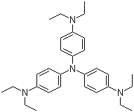 Tris[4-(diethylamino)phenyl]amine molecular structure (CAS 47743-70-4)