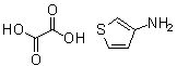 structure of CAS# 478149-05-2, Thiophen-3-amine oxalate;3-Aminothiophene oxalate; Thien-3-amine oxalate; Thiophen-3-amine oxalate; Thiophen-3-ylamine oxalate