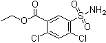 Ethyl 2,4-dichloro-5-sulfamoylbenzoate molecular structure (CAS 4793-25-3)