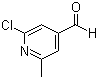 structure of CAS# 479613-16-6, 2-Chloro-6-methylpyridine-4-carboxaldehyde