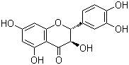 structure of CAS# 480-18-2, Taxifolin;(2R,3R)-3,3',4',5,7-Pentahydroxyflavanone; (2R,3R)-Dihydroquercetin