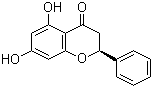 Pinocembrin molecular structure (CAS 480-39-7)