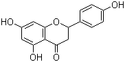 structure of CAS# 480-41-1, Naringenin;4',5,7-Trihydroxyflavanone; 5,7-Dihydroxy-2-(4-hydroxyphenyl)-2,3-dihydro-4H-chromen-4-one; (S)-2,3-Dihydro-5,7-dihydroxy-2-(4-hydroxyphenyl)-4-benzopyrone