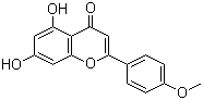 Acacetin molecular structure (CAS 480-44-4)
