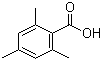 2,4,6-三甲基苯甲酸分子结构 (CAS 480-63-7)