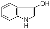 3-羟基吲哚分子结构 (CAS 480-93-3)