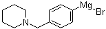 Bromo[4-(1-piperidinylmethyl)phenyl]magnesium molecular structure (CAS 480424-83-7)
