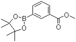 3-Methoxycarbonylphenylboronic acid pinacol ester molecular structure (CAS 480425-35-2)