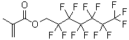 alpha,alpha-Dihydroperfluoroheptyl methacrylate molecular structure (CAS 48076-44-4)