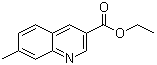 structure of CAS# 481054-87-9, 7-Methyl-3-quinolinecarboxylic acid ethyl ester