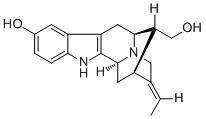 萨杷晋碱分子结构 (CAS 482-68-8)
