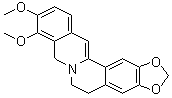 结构式 CAS# 483-15-8, 二氢小檗碱
