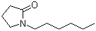 structure of CAS# 4838-65-7, N-Hexyl-2-pyrrolidinone;1-Hexyl-2-pyrrolidone; 1-n-Hexylazacyclopentan-2-one; 1-Hexyl-2-pyrrolidinone; N-Hexyl-2-pyrrolidone