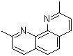 structure of CAS# 484-11-7, Neocuproine;2,9-Dimethyl-1,10-phenanthroline