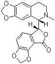(+)-Bicuculline molecular structure (CAS 485-49-4)