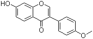 结构式 CAS# 485-72-3, 刺芒柄花素; 7-羟基-3-(4-甲氧基苯基)色酮