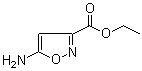 结构式 CAS# 485807-08-7, 5-氨基-3-异恶唑羧酸乙酯