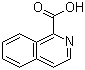 结构式 CAS# 486-73-7, 异喹啉羧酸; 异喹诺林甲酸