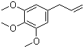 结构式 CAS# 487-11-6, 榄香素; 5-烯丙基-1,2,3-三甲氧基苯