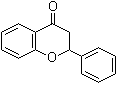 structure of CAS# 487-26-3, DL-Flavanone;(±)-Flavanone; 2,3-Dihydro-2-phenyl-4H-1-benzopyran-4-one; 2-Phenyl-3,4-dihydro-2H-benzopyran-4-one; 2-Phenyl-3,4-dihydrobenzopyran-4-one; 2-Phenyl-4-chromanone; 4-Flavanone; NSC 50393