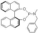 结构式 CAS# 490023-37-5, (11bS)-N-甲基-N-(苄基)-联萘并[2,1-d:1',2'-f][1,3,2]二氧磷杂七环-4-胺