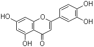 structure of CAS# 491-70-3, Luteolin;3',4',5,7-Tetrahydroxyflavone; 5,7,3',4'-Tetrahydroxyflavone