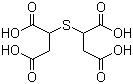 Thiodisuccinic acid molecular structure (CAS 4917-76-4)