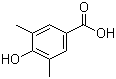 4-Hydroxy-3,5-dimethylbenzoic acid molecular structure (CAS 4919-37-3)