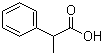结构式 CAS# 492-37-5, 2-苯基丙酸
