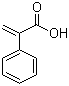 structure of CAS# 492-38-6, Atropic acid;2-Phenylpropenoic acid